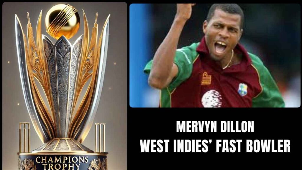 Mervyn Dillon: West Indies’ Fast Bowler : The Most 5-Wicket Hauls in ICC Champions Trophy
