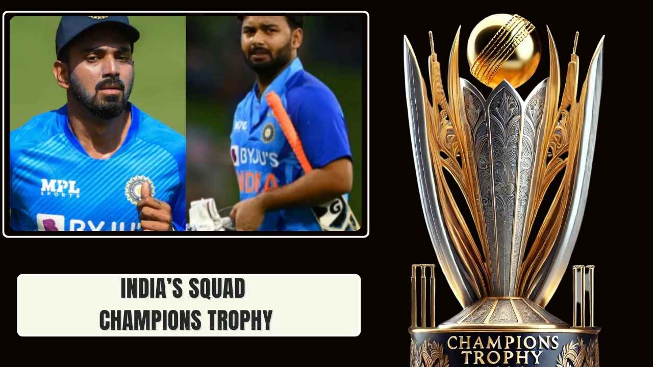 India’s Squad for Champions Trophy Rishabh Pant Dropped by Former Cricketers