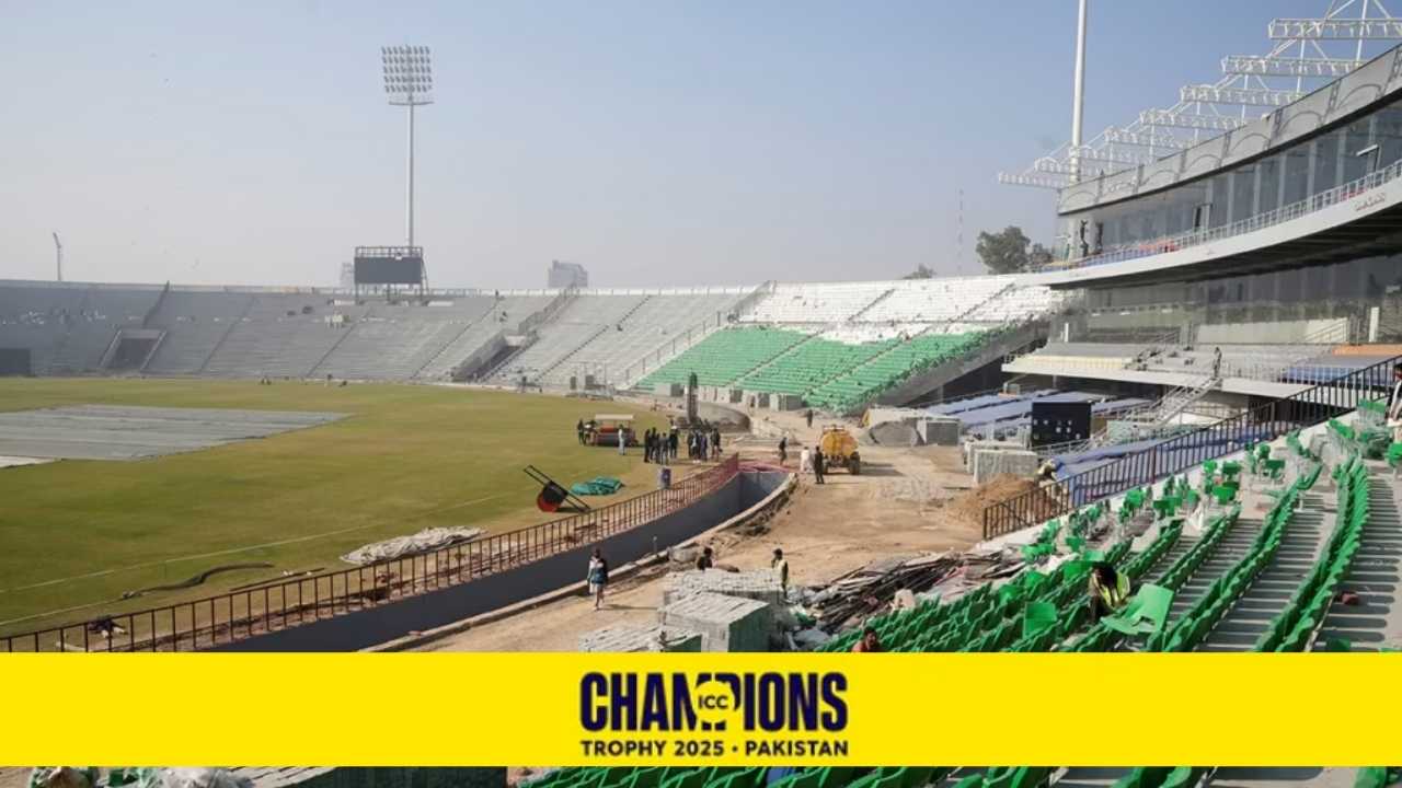 Pakistan Prepares for ICC Champions Trophy 2025 Renovations Near Completion