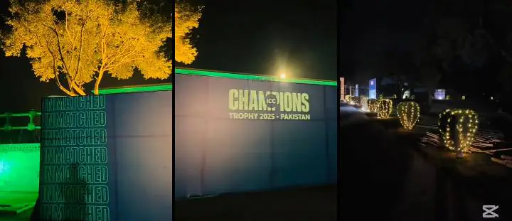 Champions Trophy 2025 Opening Ceremony
