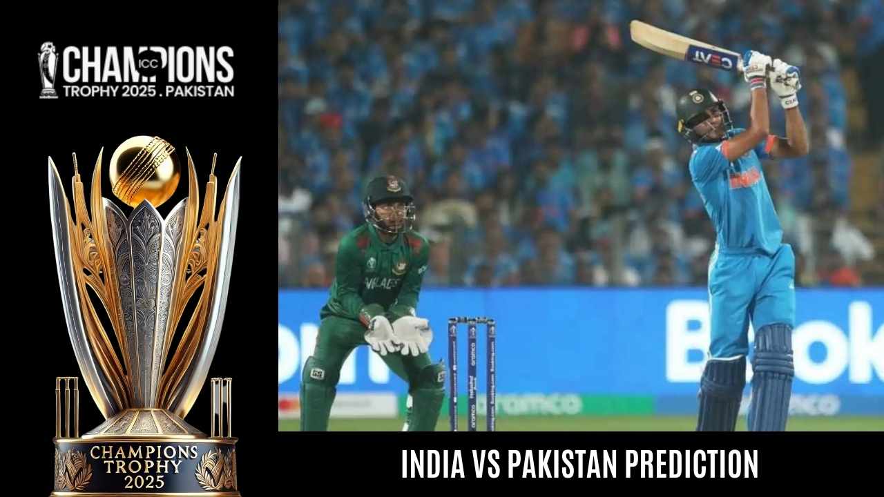 India vs Pakistan Prediction, Champions Trophy 2025 | Who Will Win IND vs PAK?