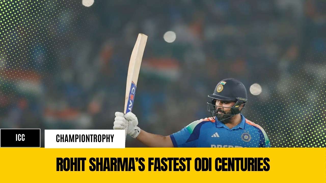 Rohit Sharma’s Fastest ODI Centuries: Key to India’s Success in Champions Trophy 2025