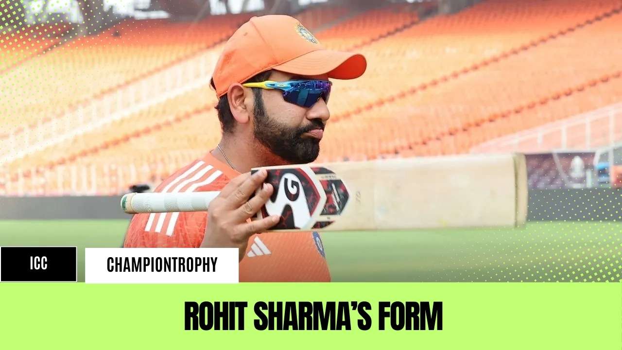 Rohit Sharma’s Form: A Major Concern for India Ahead of Champions Trophy 2025
