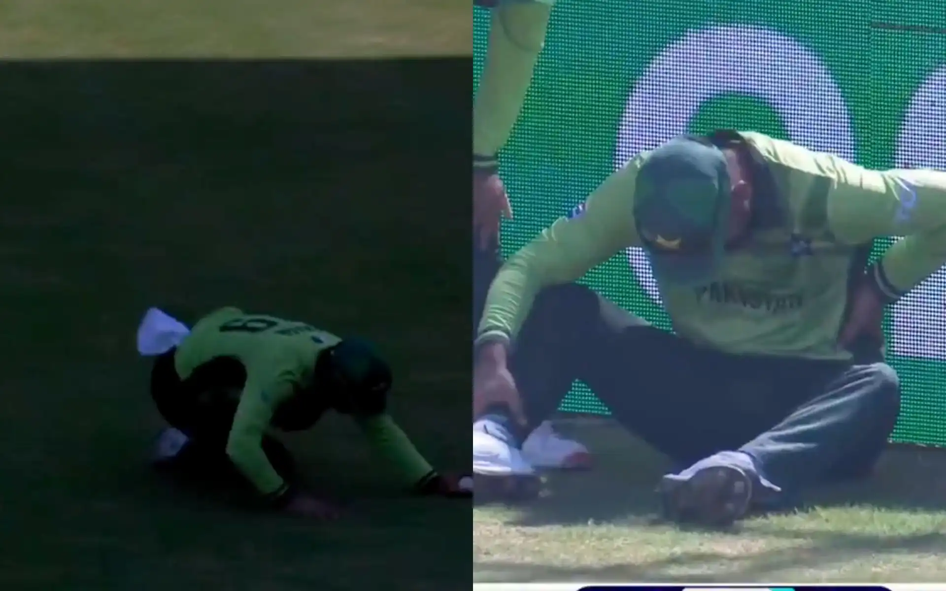 [Watch] Fakhar Zaman Hurts His Knee, Walks Off The Field In 1st Over Of Champions Trophy